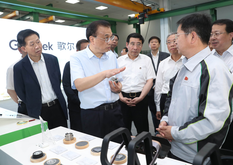 李克強(qiáng)山東考察，歌爾集團(tuán)空調(diào)節(jié)能項(xiàng)目被贊許